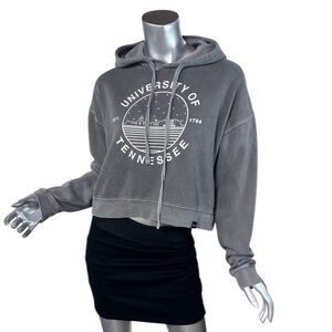 Tennessee Volunteers Circle Scene Cropped Pullover Hoodie Uscape Apparel SMALL
